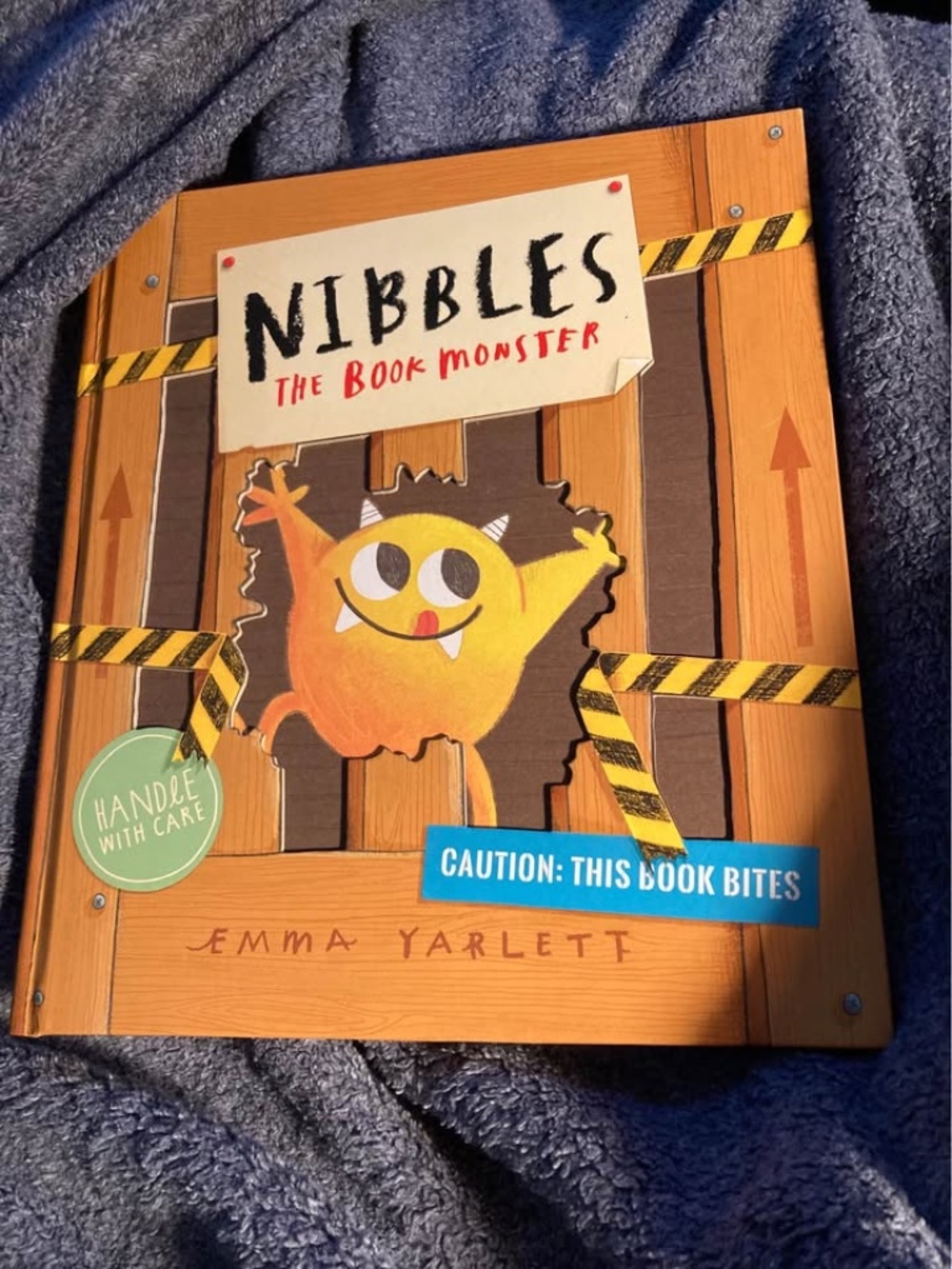 Nibbles the book monster